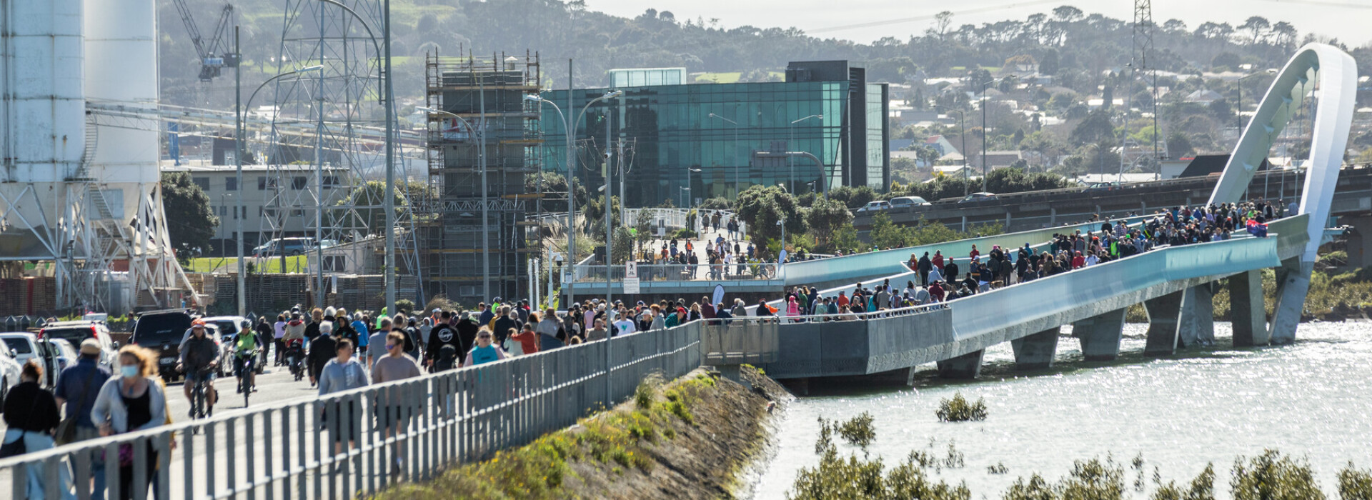Iconic ‘Ngā Hau Māngere’ bridge completed