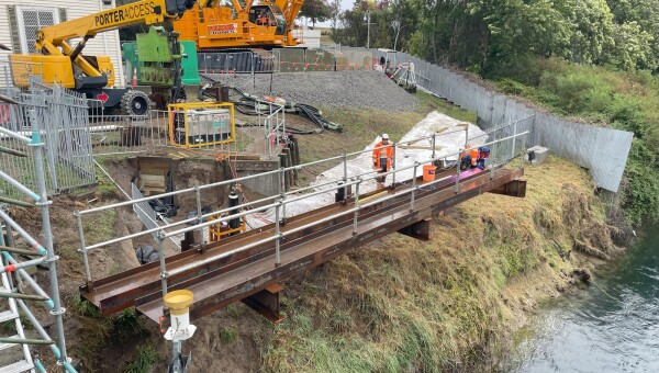 Taupō Control Gates Erosion Repair 
