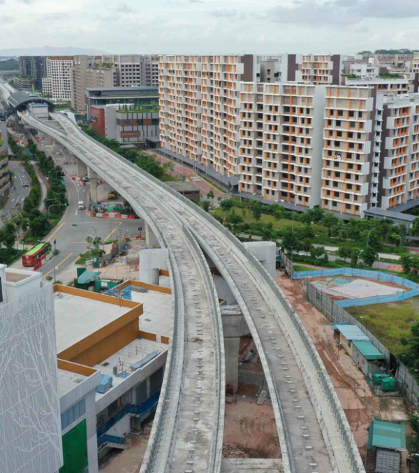 JE1, JE2 and JE3 Stations and Viaduct for Jurong Regional Line