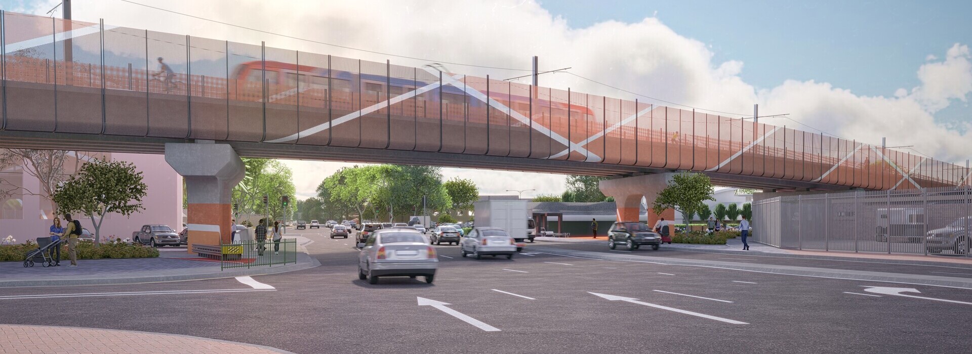 Tram Grade Separation Projects awarded